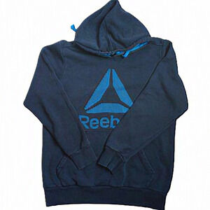 Reebok Blue Hoodie Sweater‎ Size Medium